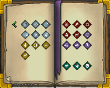 Hechizos de TWWOM Legacy